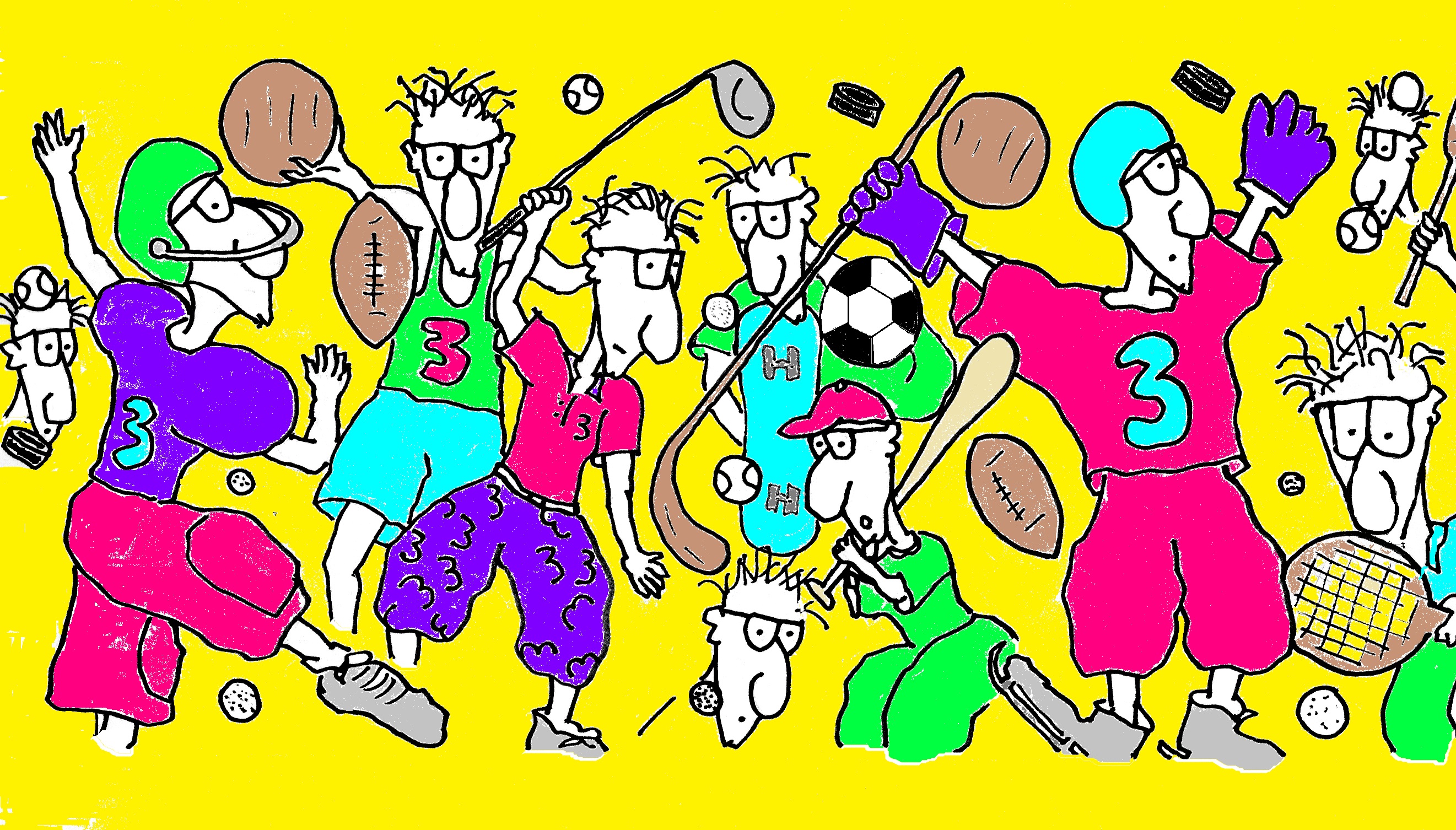 SPECKS SPORTS CARTOONS